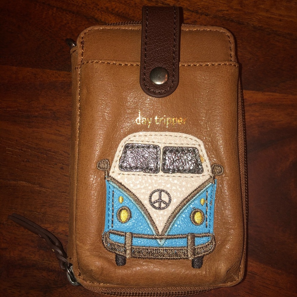 The Sak wrist phone wallet